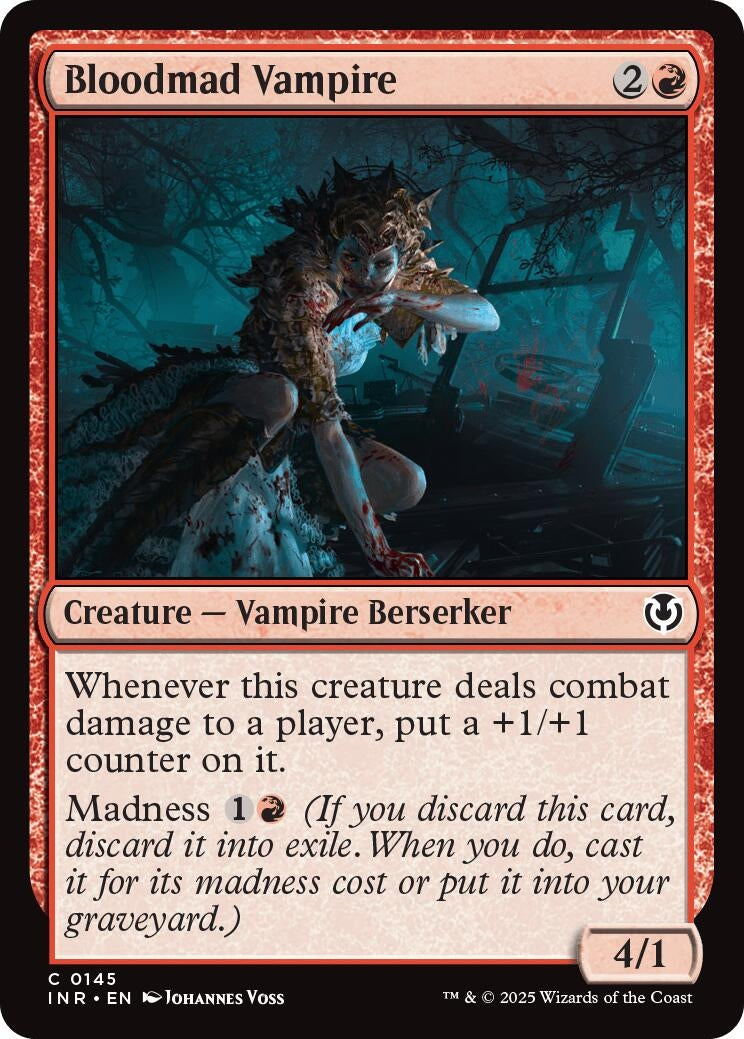 Image for Bloodmad Vampire (145) - Magic: The Gathering