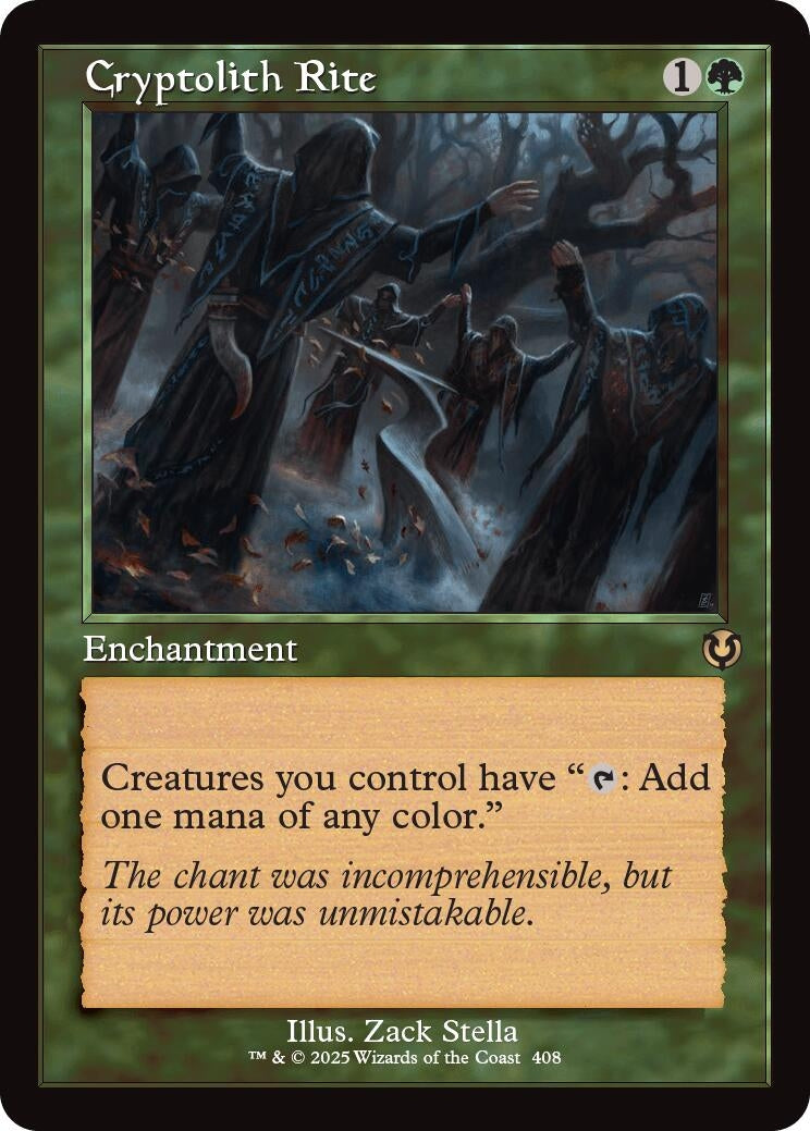 Image for Cryptolith Rite (Retro Frame) (408) - Magic: The Gathering