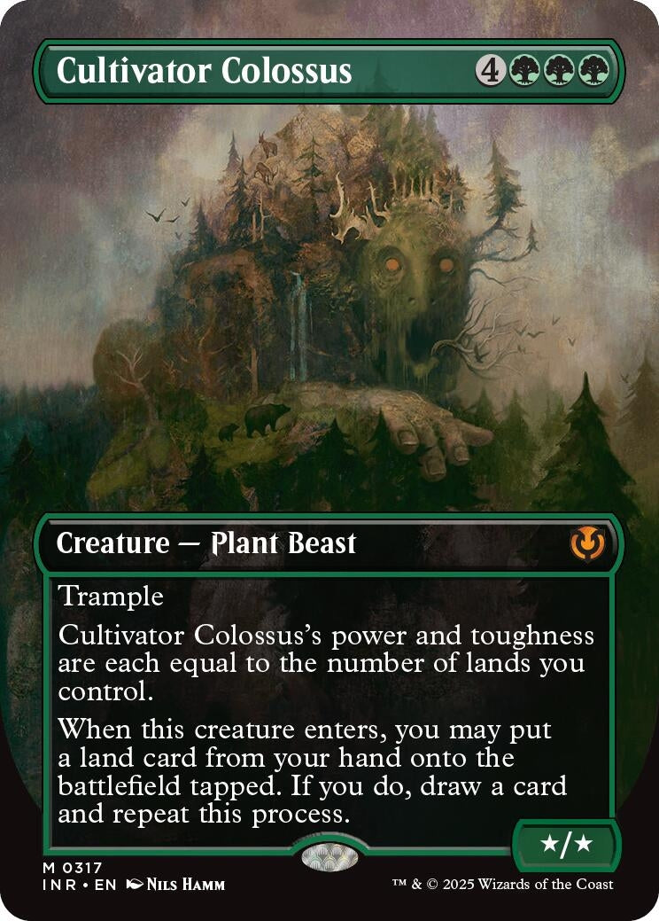 Image for Cultivator Colossus (Borderless) (317) - Magic: The Gathering