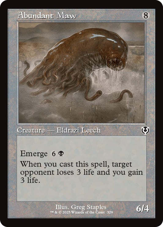 Abundant Maw (Retro Frame) (329)