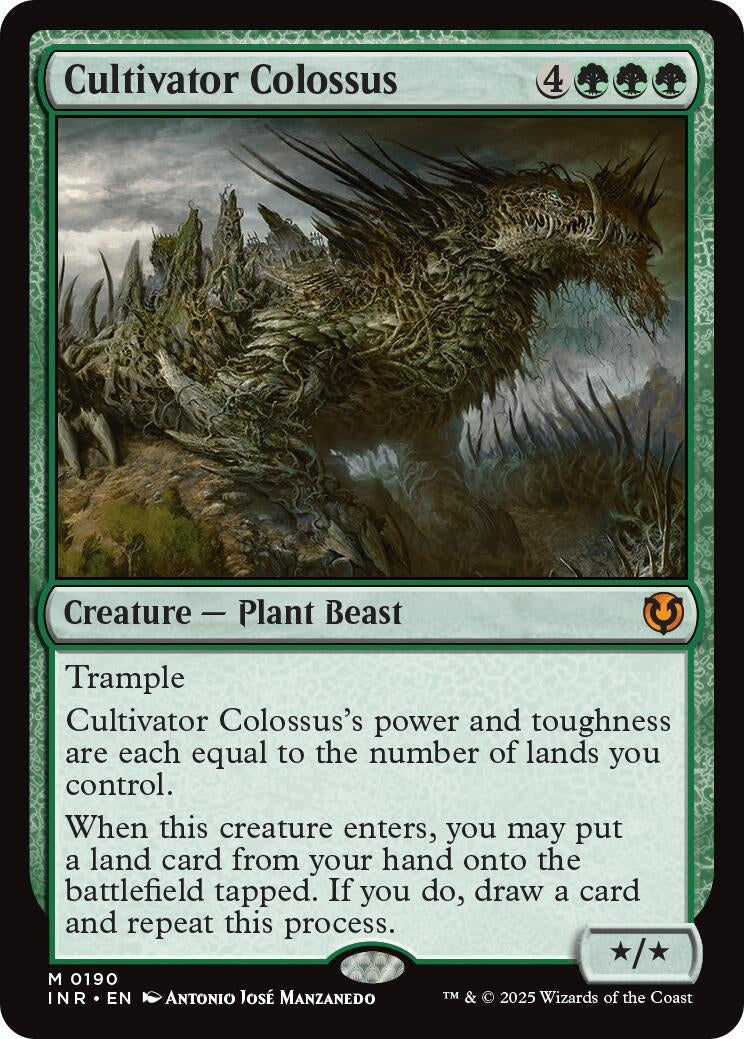 Image for Cultivator Colossus (190) - Magic: The Gathering