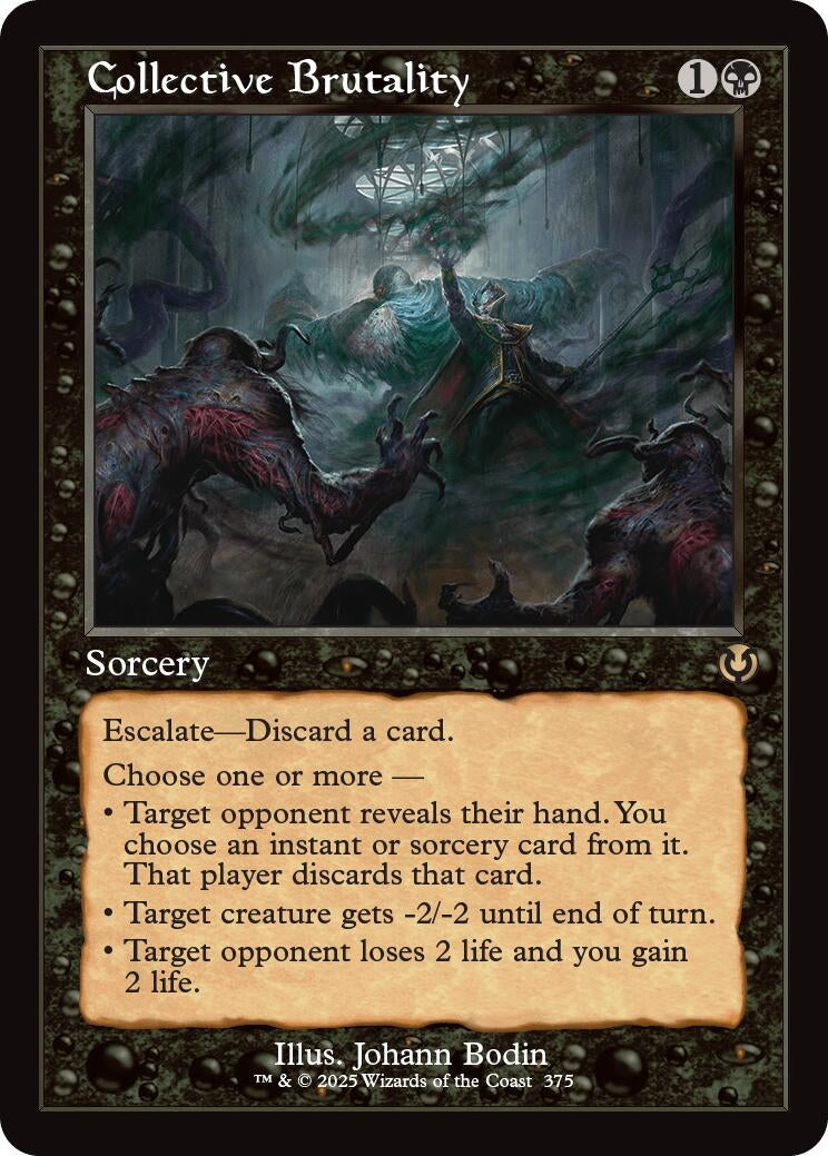 Image for Collective Brutality (Retro Frame) (375) - Magic: The Gathering