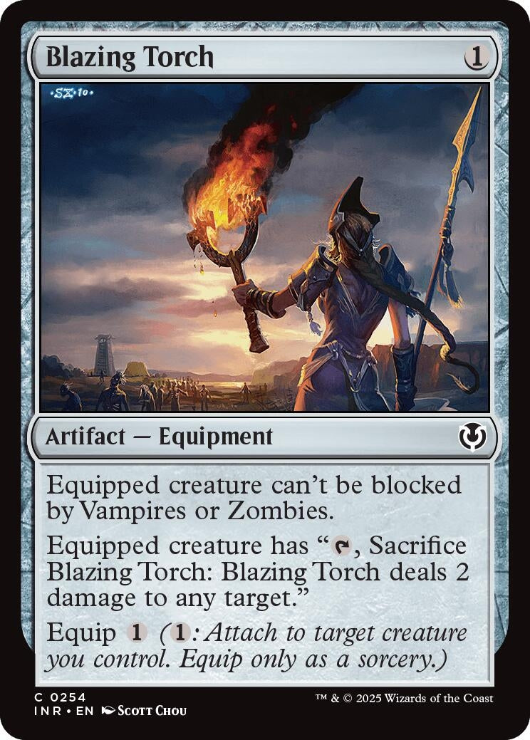 Image for Blazing Torch (254) - Magic: The Gathering