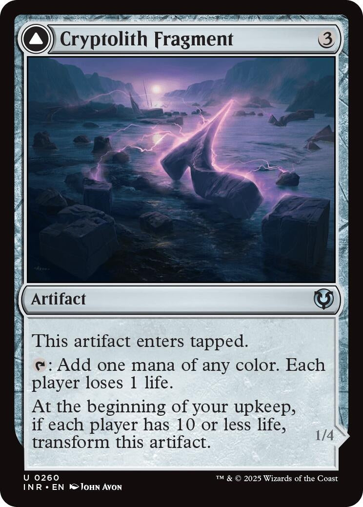 Image for Cryptolith Fragment (260) - Magic: The Gathering