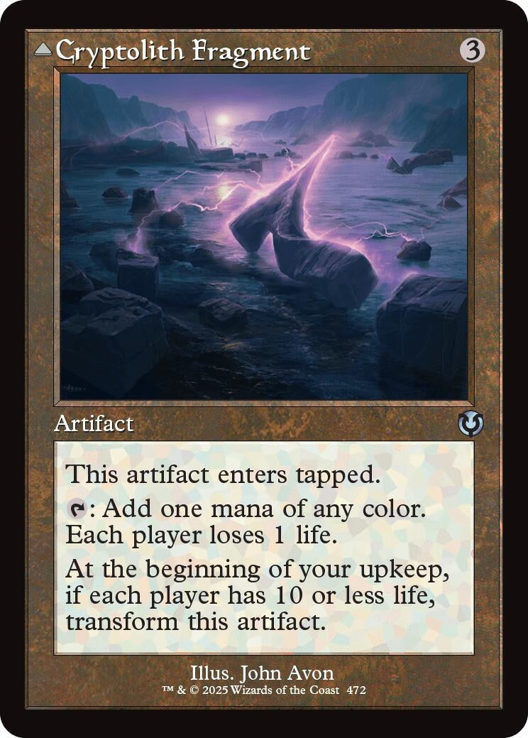 Image for Cryptolith Fragment (Retro Frame) (472) - Magic: The Gathering