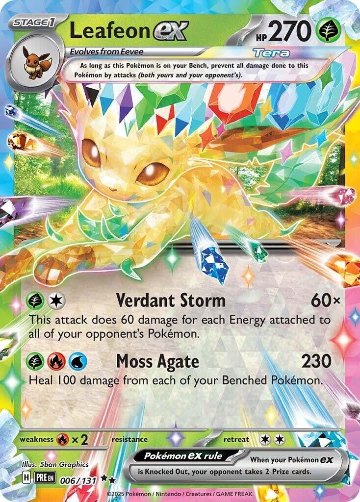 Image for Leafeon ex (006/131) - Pokemon