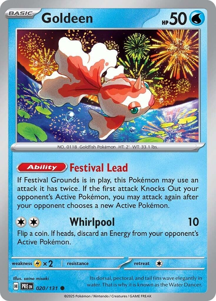 Image for Goldeen (020/131) - Pokemon