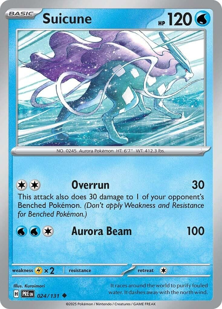 Image for Suicune (024/131) - Pokemon