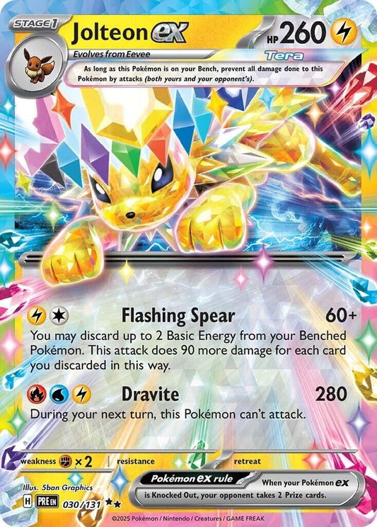 Image for Jolteon ex (030/131) - Pokemon