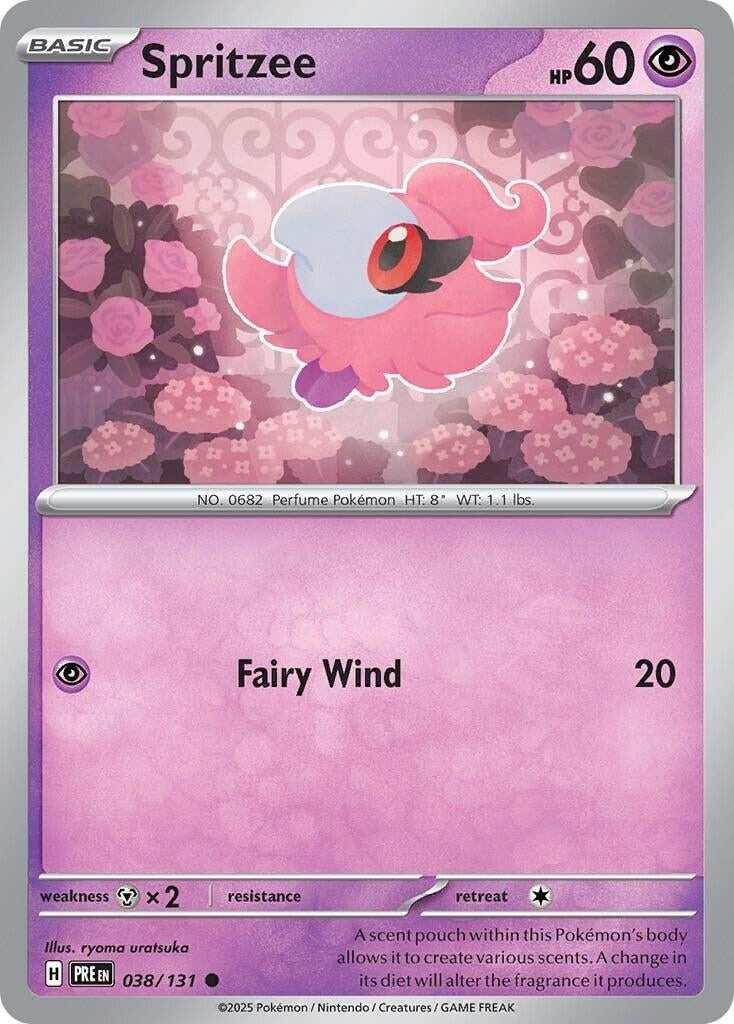 Image for Spritzee (038/131) - Pokemon