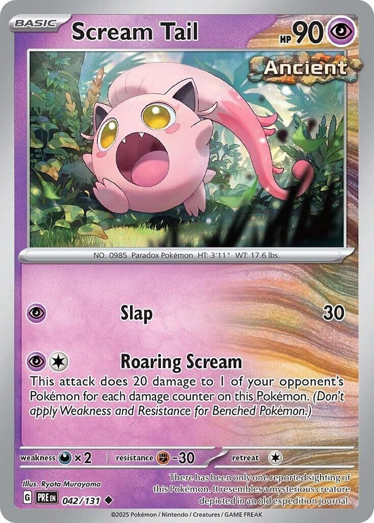 Image for Scream Tail (042/131) - Pokemon