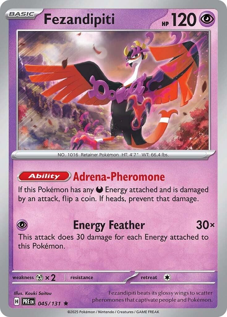 Image for Fezandipiti (045/131) - Pokemon