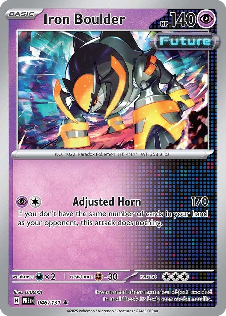 Image for Iron Boulder (046/131) - Pokemon