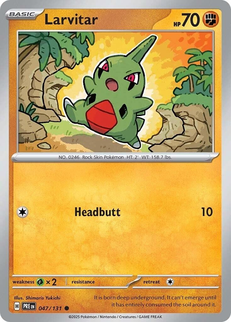Image for Larvitar (047/131) - Pokemon