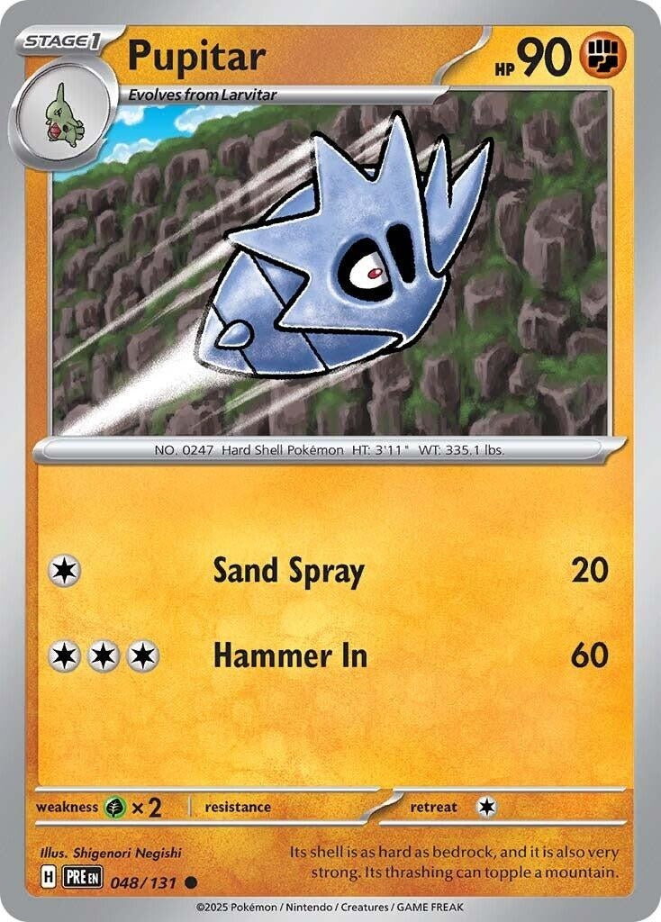 Image for Pupitar (048/131) - Pokemon