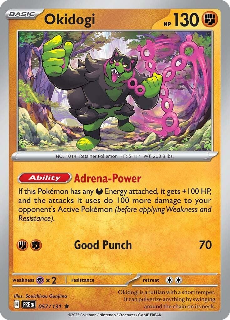 Image for Okidogi (057/131) - Pokemon