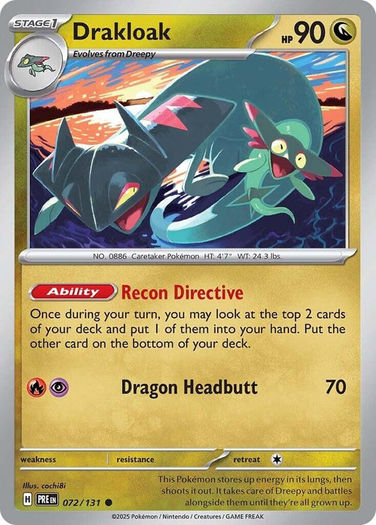 Image for Drakloak (072/131) - Pokemon
