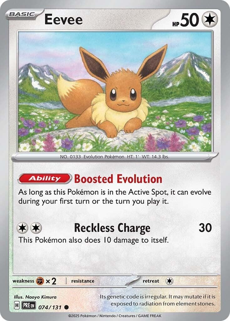 Image for Eevee (074/131) - Pokemon