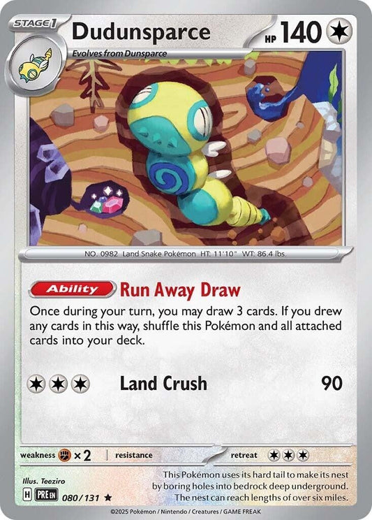 Image for Dudunsparce (080/131) - Pokemon