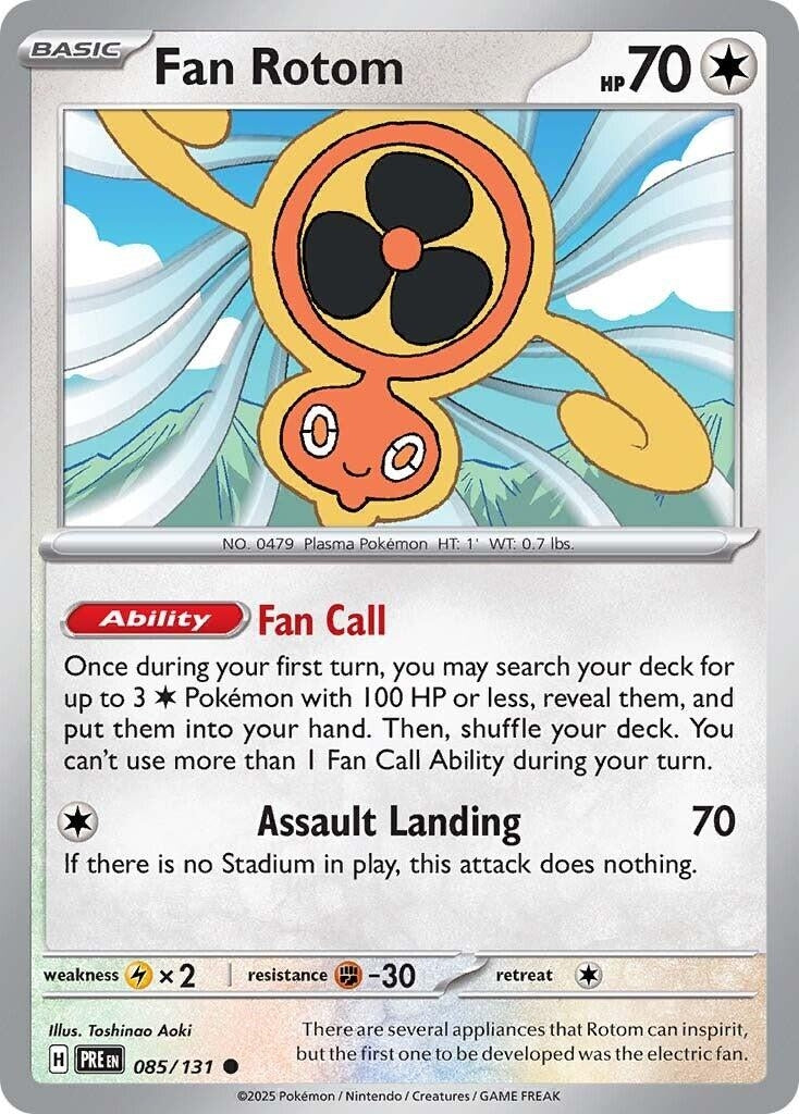 Image for Fan Rotom (085/131) - Pokemon