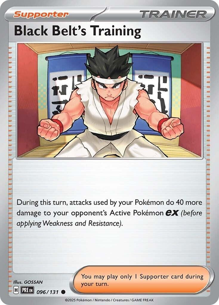 Image for Black Belt's Training (096/131) - Pokemon
