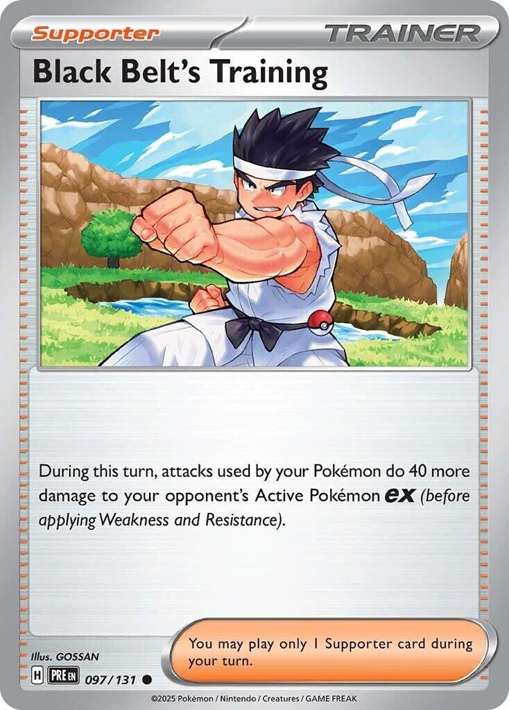 Image for Black Belt's Training (097/131) - Pokemon
