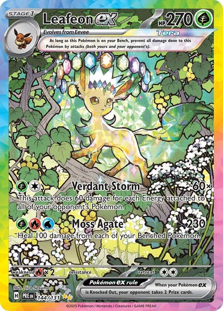 Image for Leafeon ex (144/131) - Pokemon