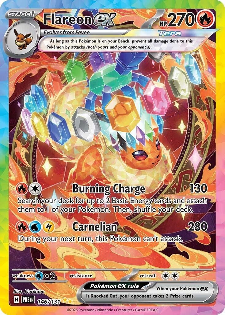 Image for Flareon ex (146/131) - Pokemon