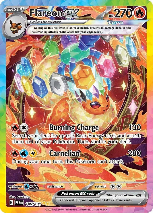 Image for Flareon ex (146/131) - Pokemon