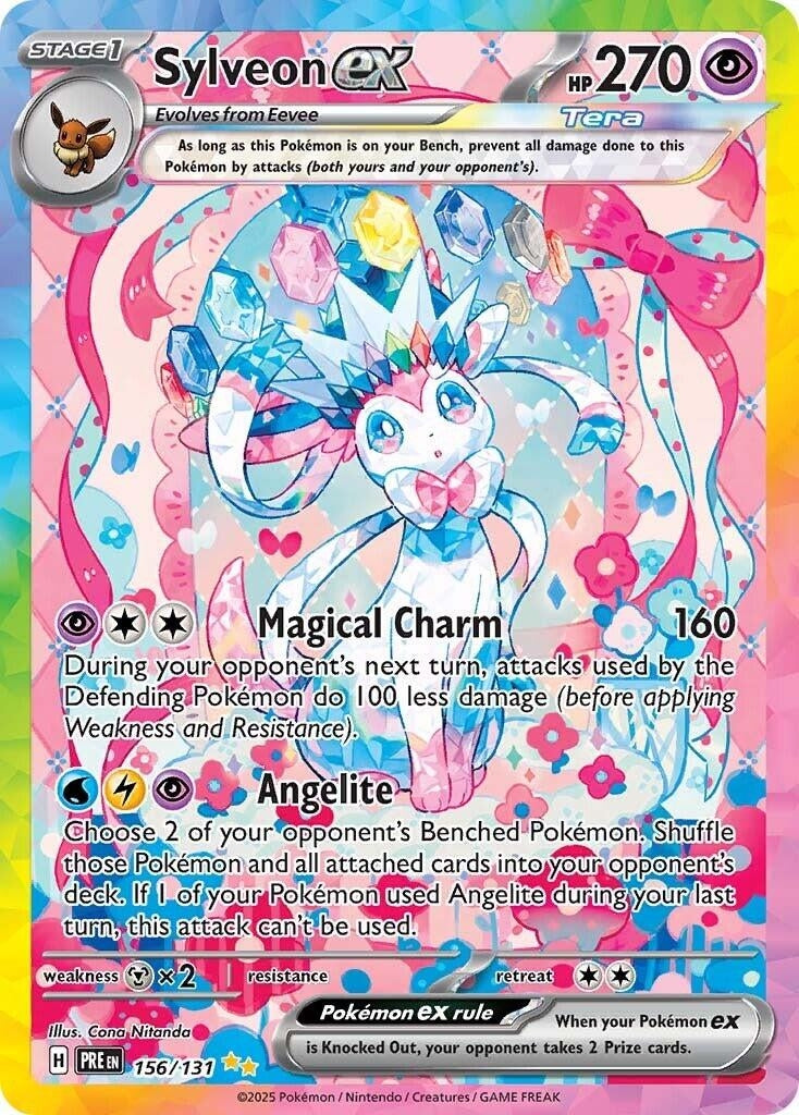 Image for Sylveon ex (156/131) - Pokemon