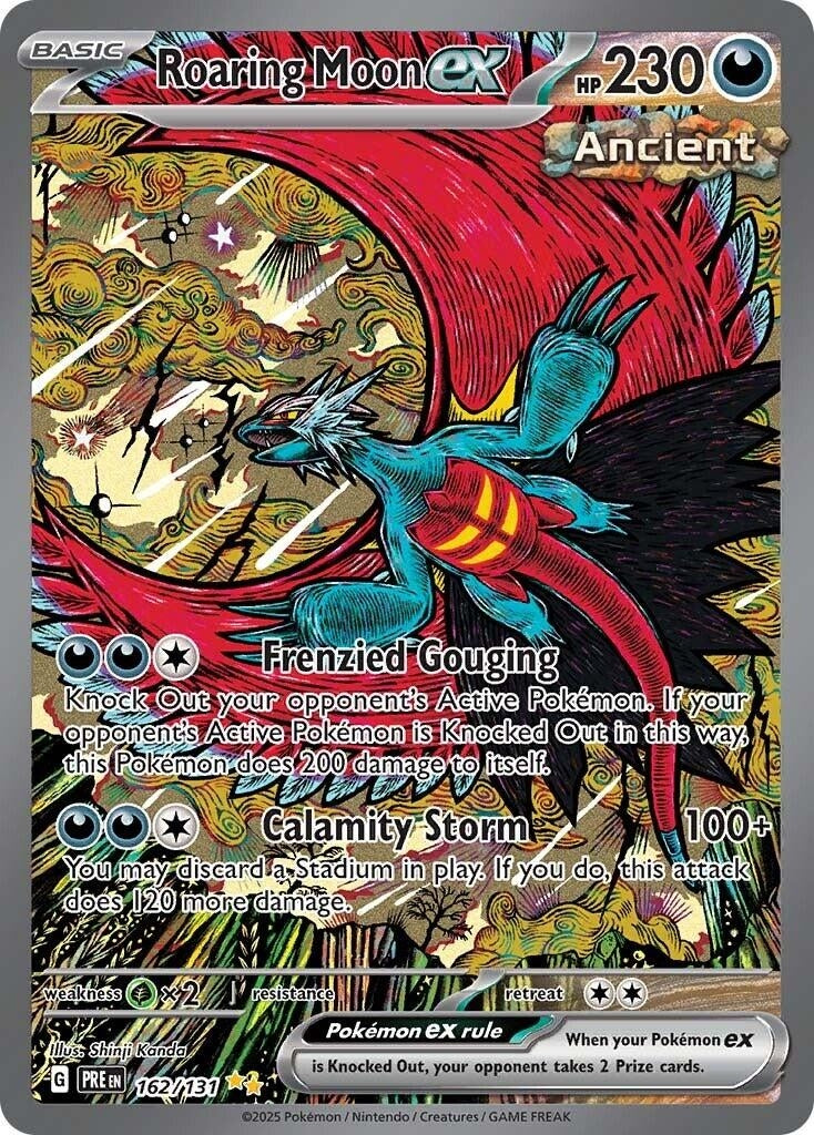 Image for Roaring Moon ex (162/131) - Pokemon