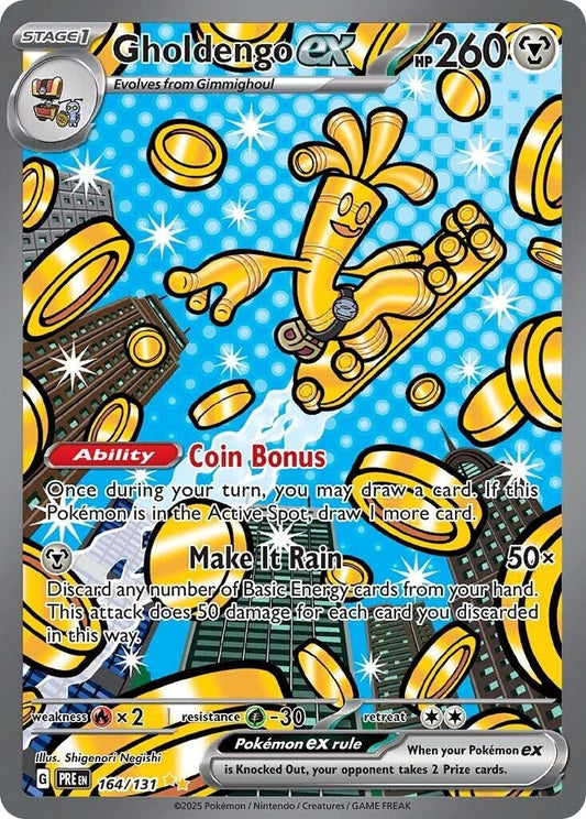 Image for Gholdengo ex (164/131) - Pokemon