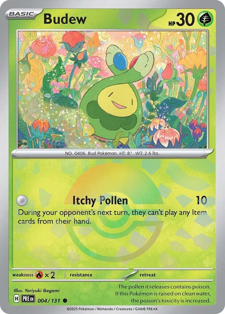 Image for Budew (Poke Ball Pattern) (004/131) - Pokemon