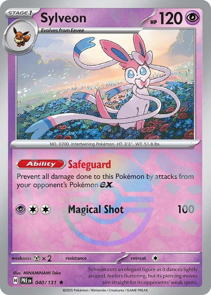 Image for Sylveon (Poke Ball Pattern) (040/131) - Pokemon