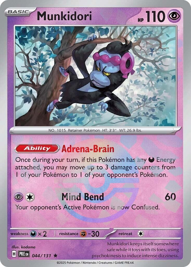 Image for Munkidori (Poke Ball Pattern) (044/131) - Pokemon