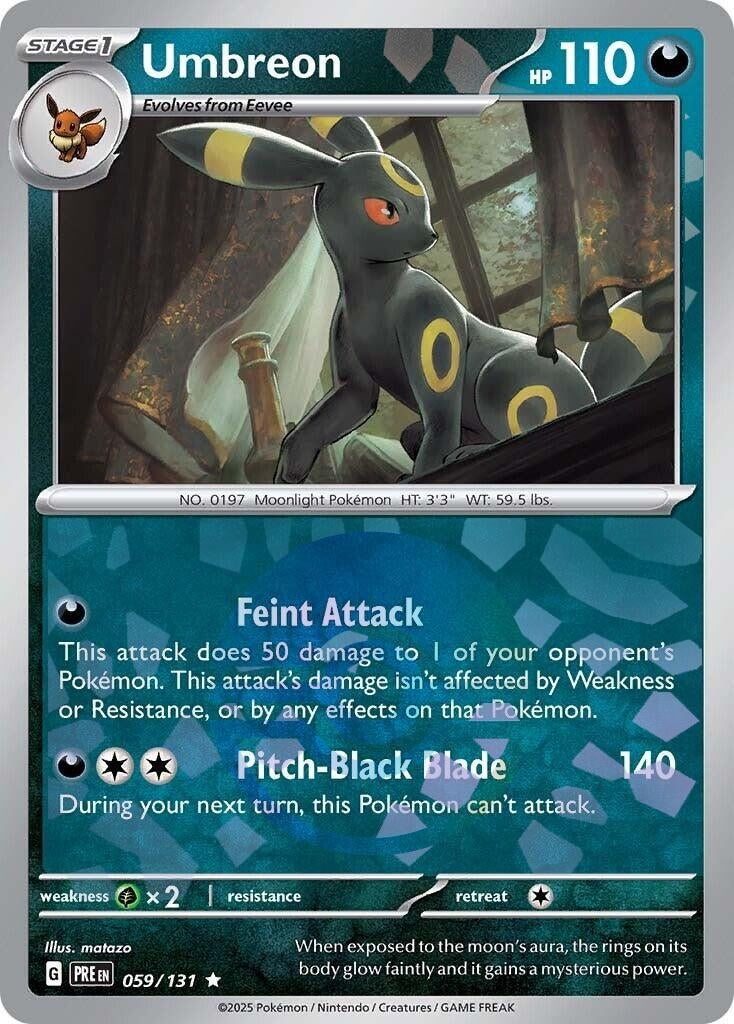 Image for Umbreon (Poke Ball Pattern) (059/131) - Pokemon