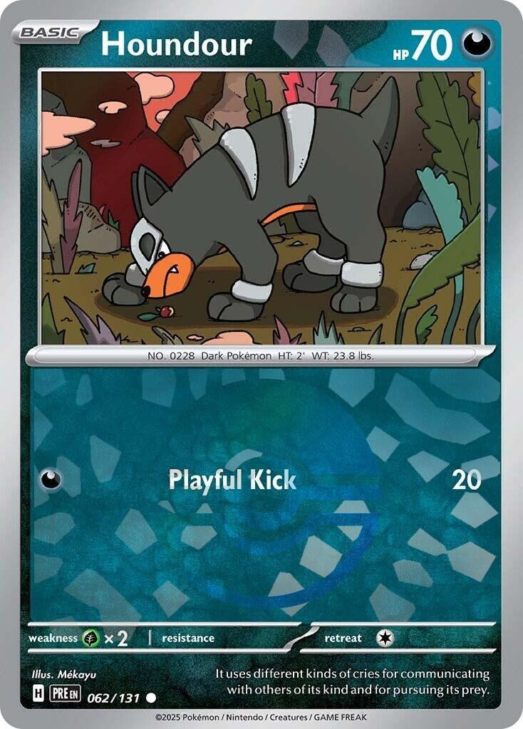 Image for Houndour (Poke Ball Pattern) (062/131) - Pokemon