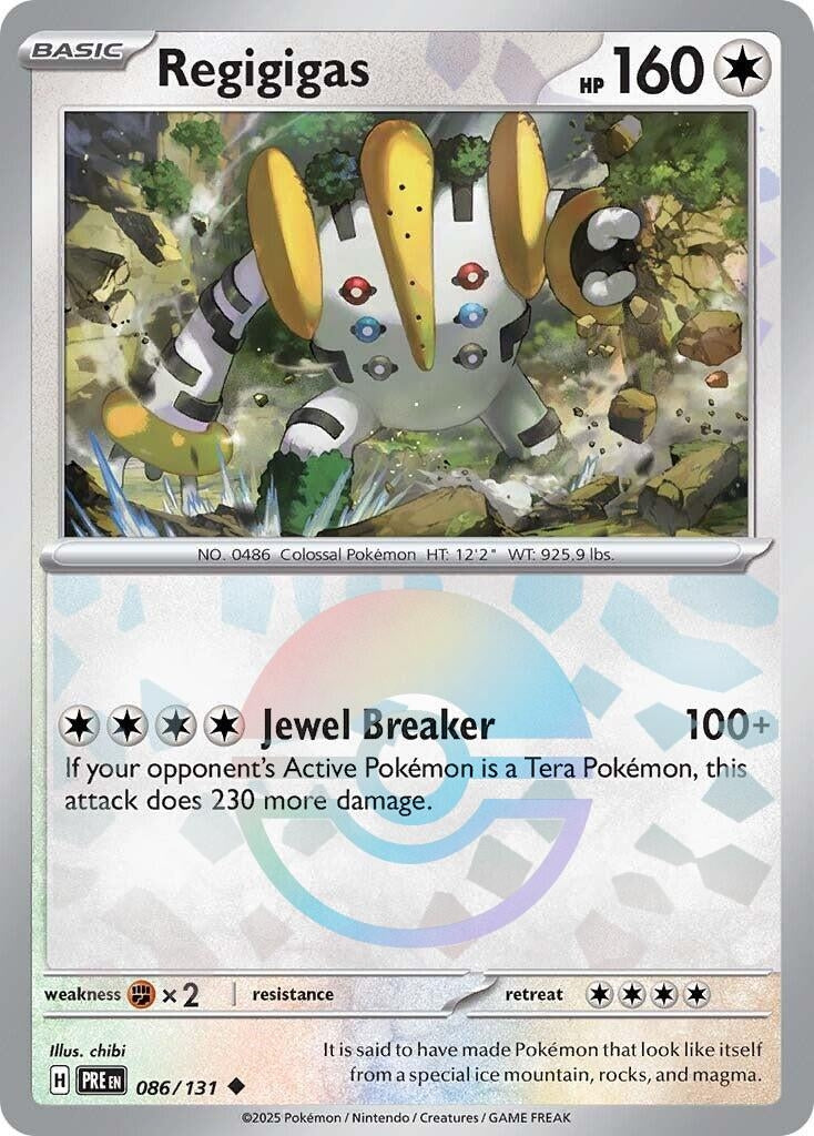 Image for Regigigas (Poke Ball Pattern) (086/131) - Pokemon
