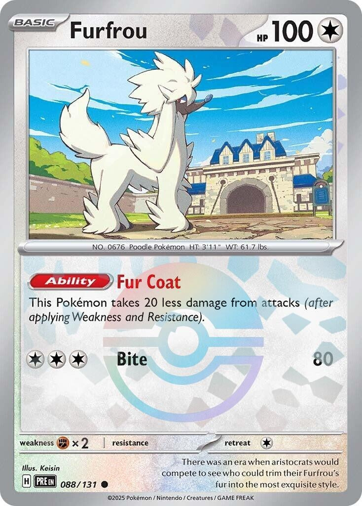 Image for Furfrou (Poke Ball Pattern) (088/131) - Pokemon