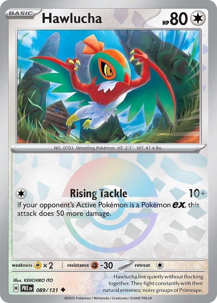 Image for Hawlucha (Poke Ball Pattern) (089/131) - Pokemon