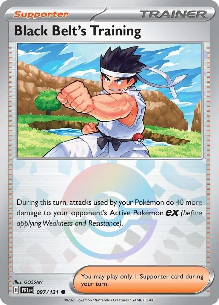 Image for Black Belt's Training - 097/131 (Poke Ball Pattern) (097/131) - Pokemon