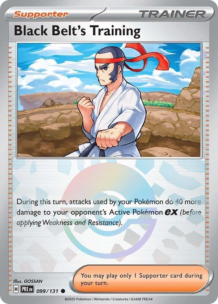 Image for Black Belt's Training - 099/131 (Poke Ball Pattern) (099/131) - Pokemon
