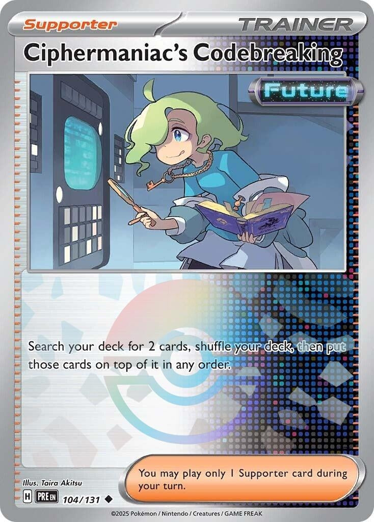 Image for Ciphermaniac's Codebreaking (Poke Ball Pattern) (104/131) - Pokemon