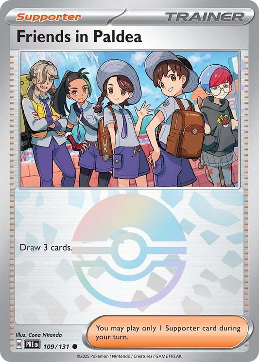 Image for Friends in Paldea - 109/131 (Poke Ball Pattern) (109/131) - Pokemon