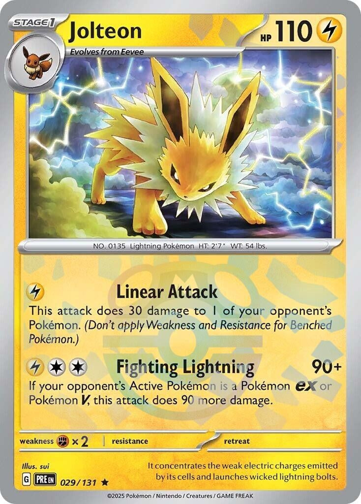 Image for Jolteon (Master Ball Pattern) (029/131) - Pokemon