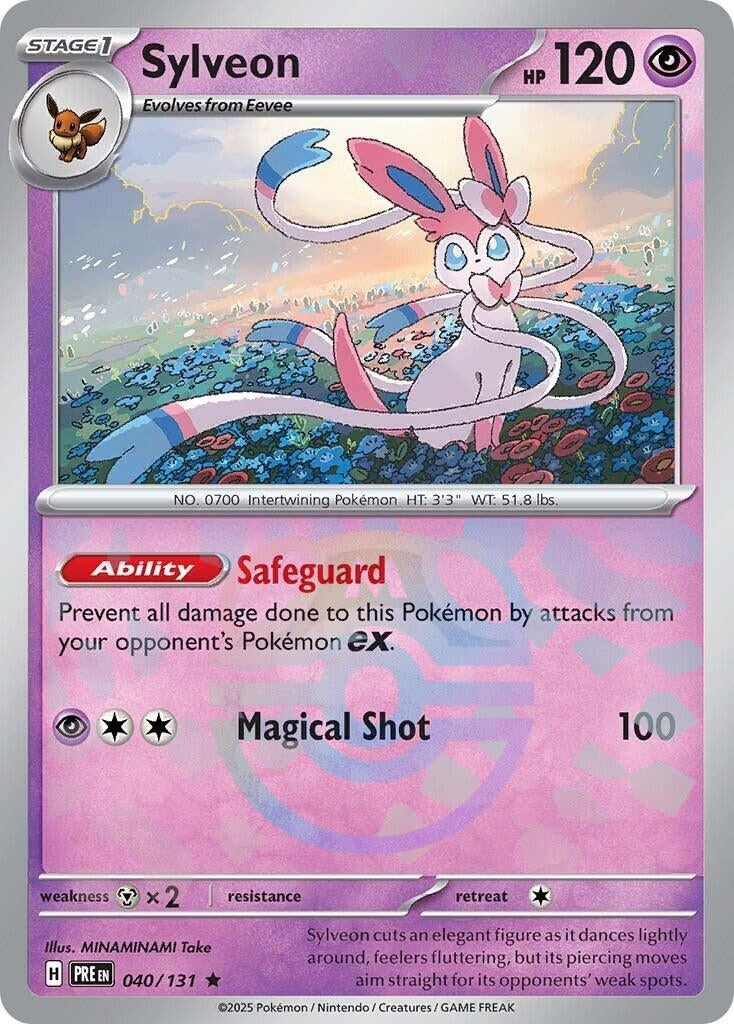 Image for Sylveon (Master Ball Pattern) (040/131) - Pokemon