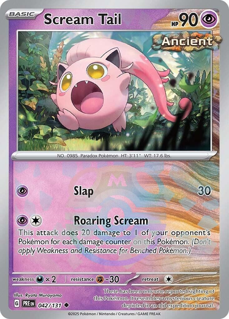 Image for Scream Tail (Master Ball Pattern) (042/131) - Pokemon