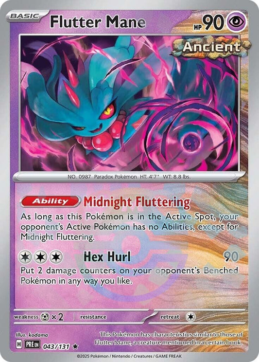 Image for Flutter Mane (Master Ball Pattern) (043/131) - Pokemon