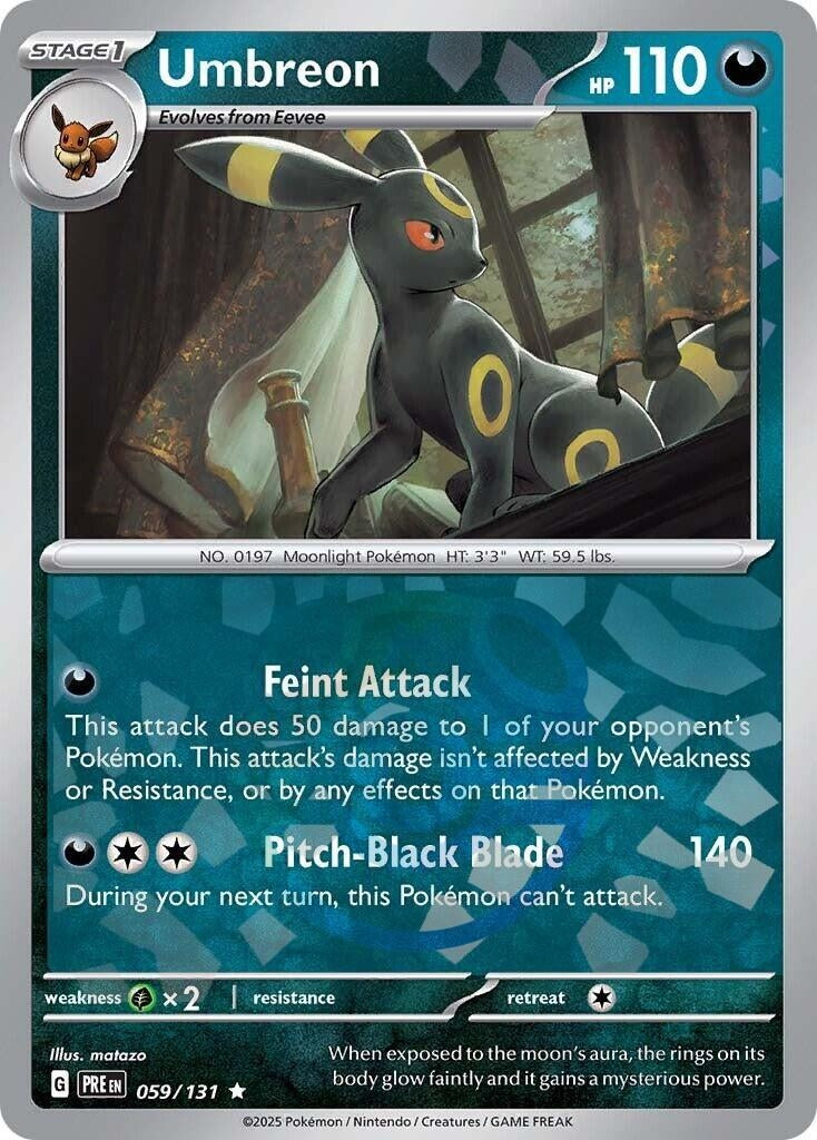 Image for Umbreon (Master Ball Pattern) (059/131) - Pokemon