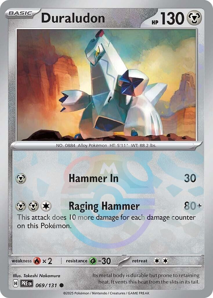Image for Duraludon (Master Ball Pattern) (069/131) - Pokemon
